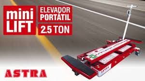 Elevador portatil miniLIFT AE1001 - Comercial Faven