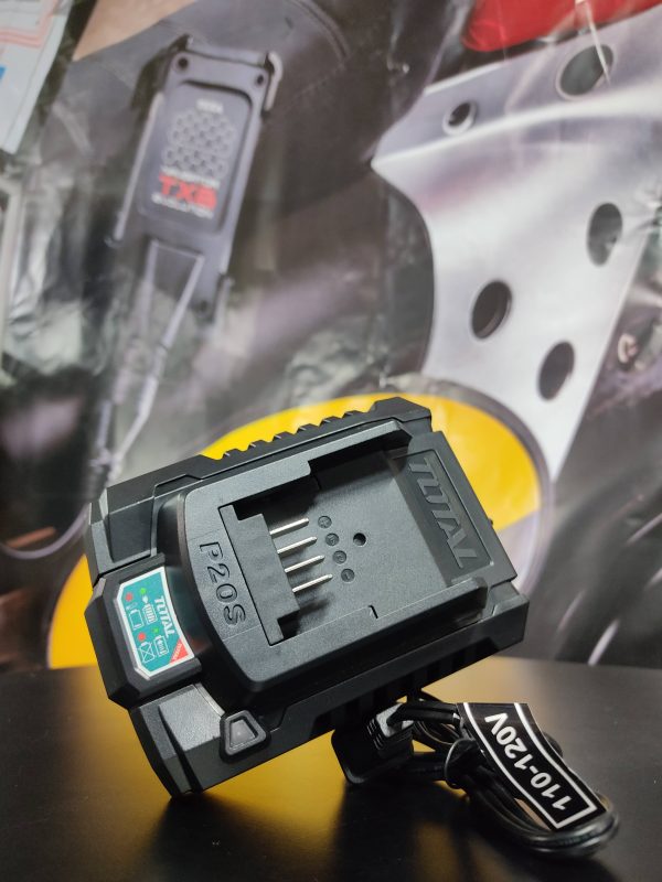 LLAVE DE IMPACTO INALAMBRICA 20V 2 PILAS CTE.1/2" UTIWLI2001 TOTAL TOOLS - Imagen 3